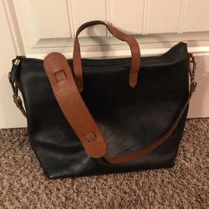 Madewell Zip-Top Transport Carryall Tote